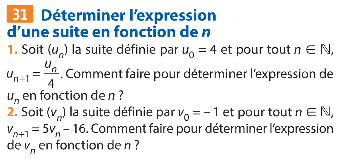 Suites Et Mod Les Discrets Exercice Calculs Et Automatismes N